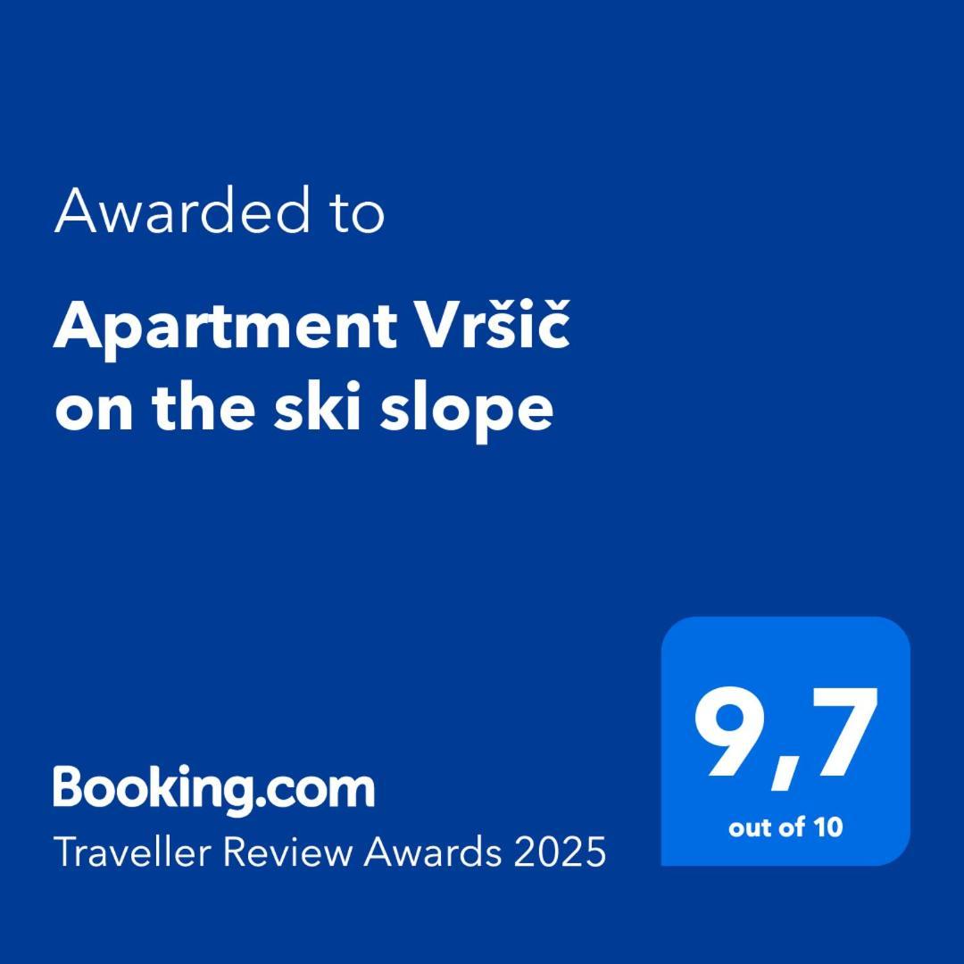 Apartment Vrsic With Mountain View - 2 Children's Bikes On Request